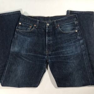 Levi 501 Retro Mens Blue Jeans 33x32 Inches